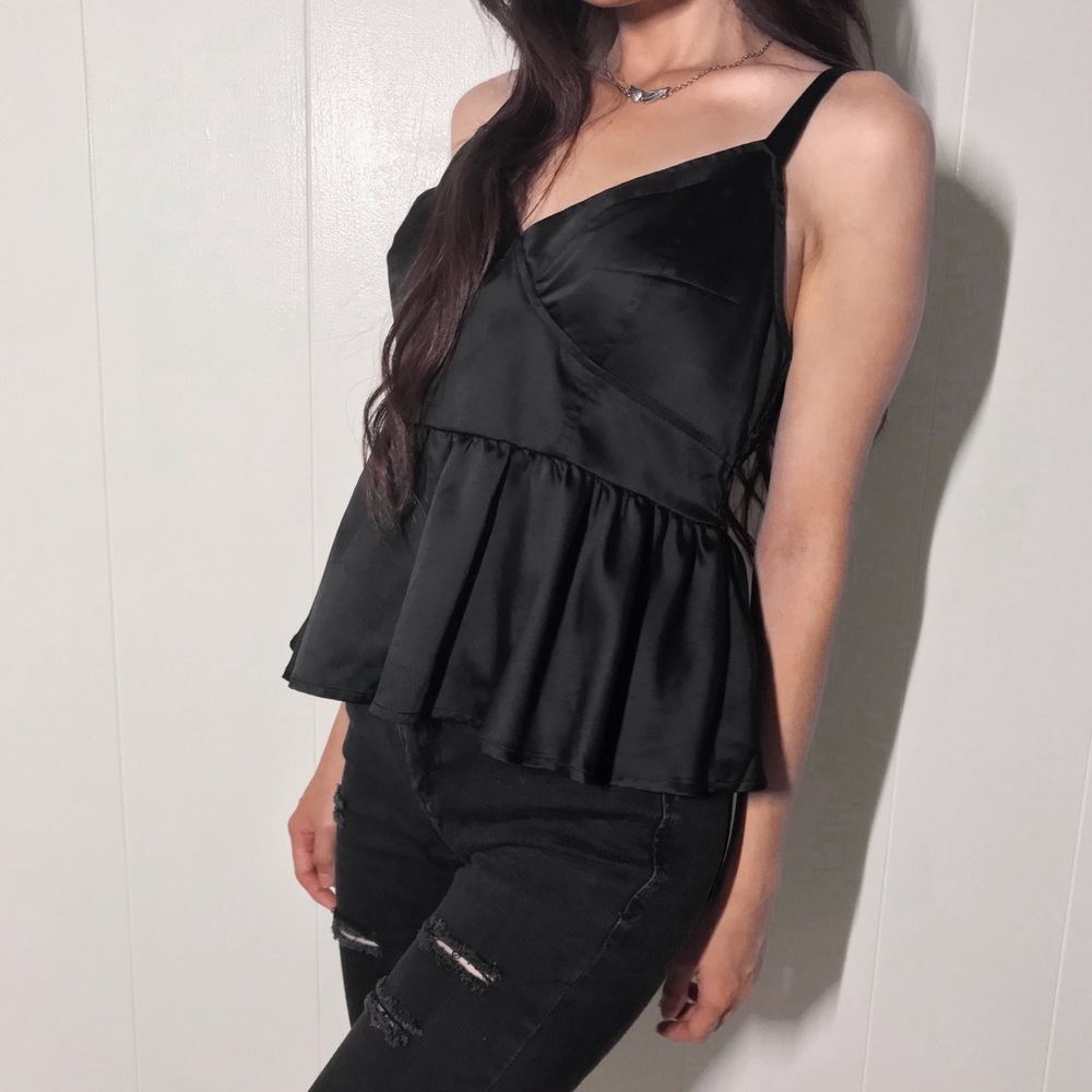❌SOLD❌ - Chloe & Katie Black Babydoll Top